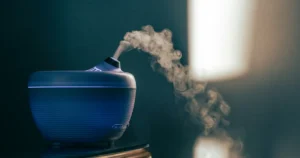 寝つきをよくするためのアロマディフューザーの画像